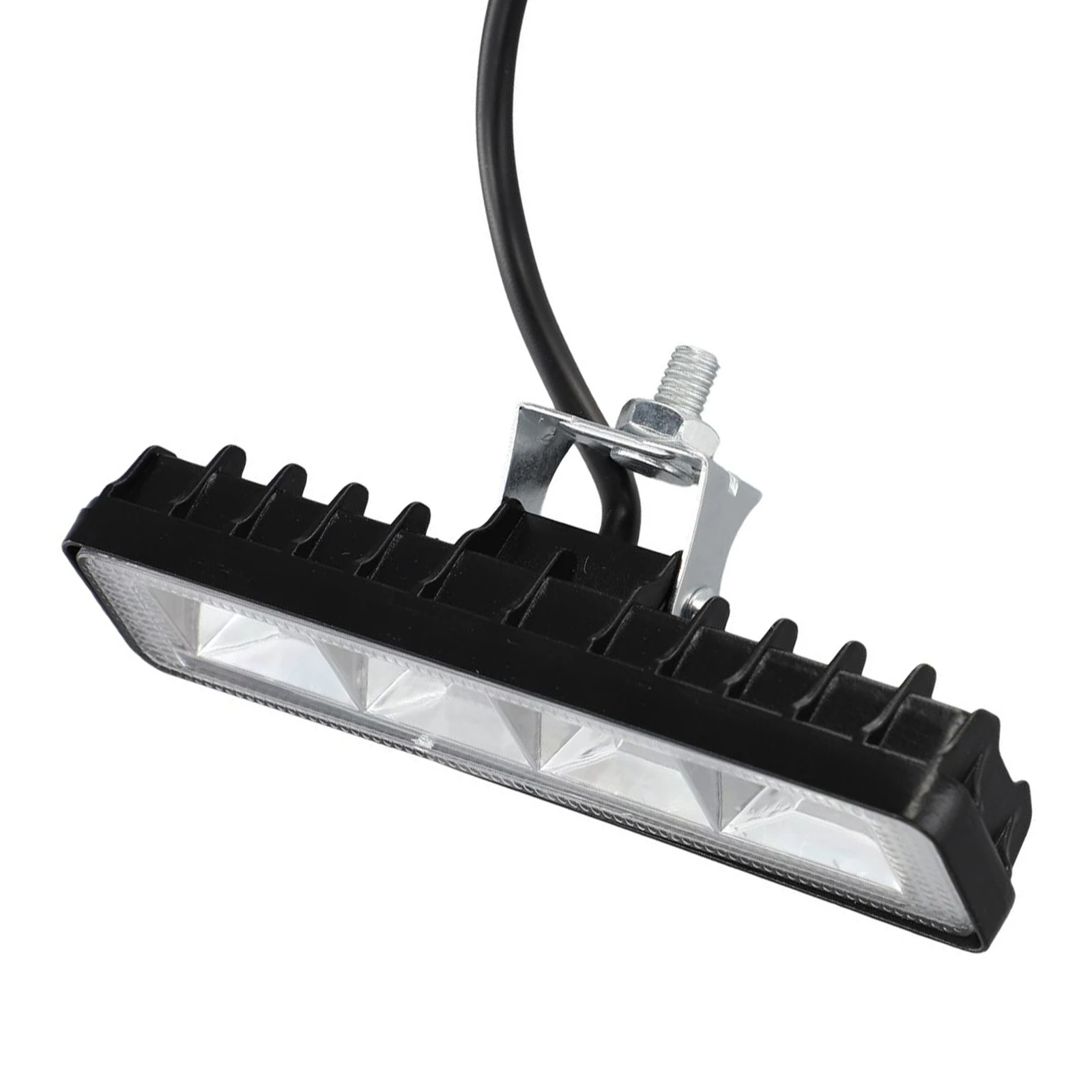 

24LEDs Work Light Light Bar 6500K Motorcycle 72W Offroad Excavators Flood Fog Lights 2200LM Forklifts Beam Trains