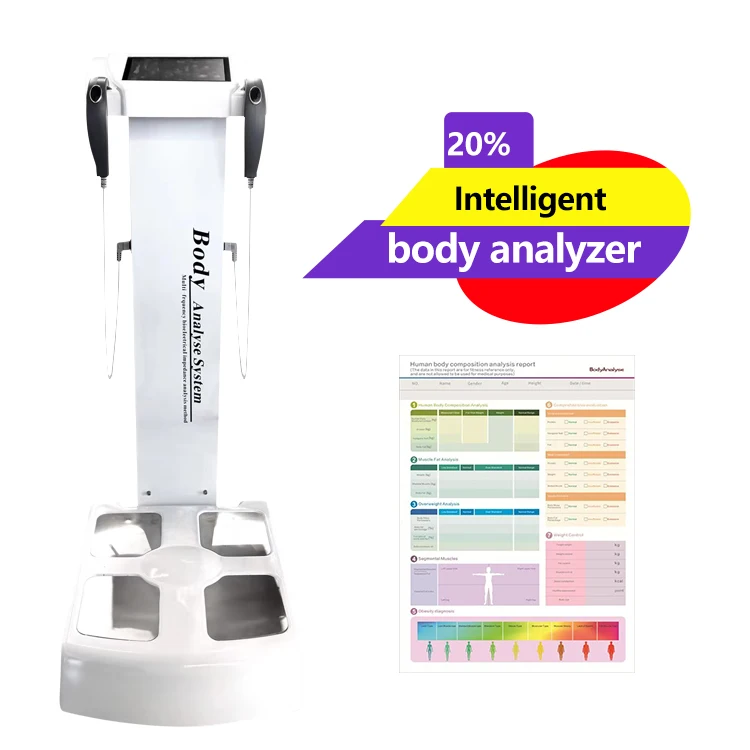 Most Accurate BIA Full Body Health Analyzer Body 270 Body Composition Analyzer Machine Composition Scanner Analysis Machine