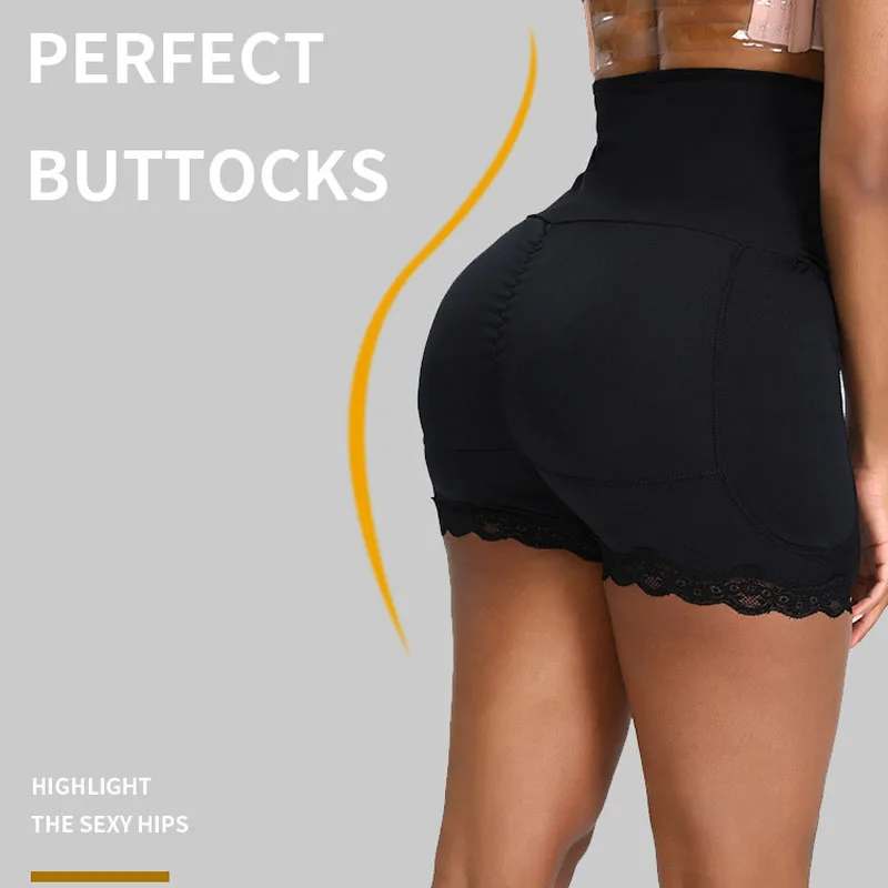 Womens Shaper Binders Tummy Control FALSE Buttock Sheath Hip Lifter Fake Ass Padded Panties Corrective High Waist Body Shapewear