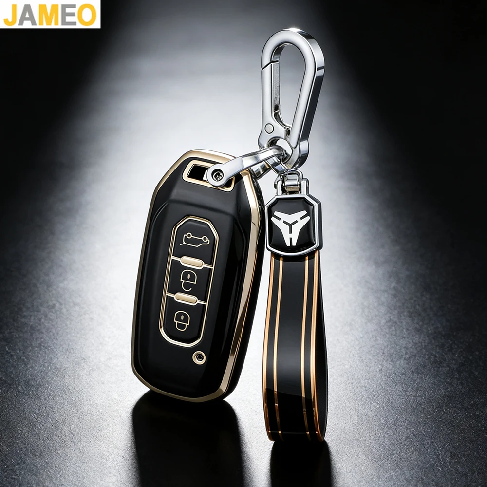

TPU Car Smart Remote Key Cover Case for Ford Territory EV Equator Protector Shell Holder Keyless Auto Accessories