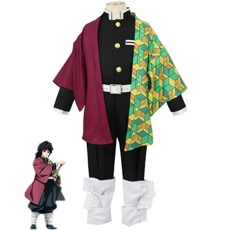 

Kimetsu No Yaiba Adult Kids Cosplay Costume Halloween Carnival Gorgeous Funny Costume Kids Wear