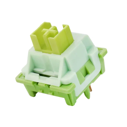 Outemu silencioso melocotón limón silencioso V1 V2 V3 lineal táctil 3 pines 5 pines lubricado para teclado mecánico personalizado interruptores MX intercambio en caliente