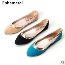 Lady Retro Leopard Printed Plus Sizes 48 45 No Heels Round Toe Flats Women Dress Slip-Ons Italian Shoes And Bag Set Yellow Black