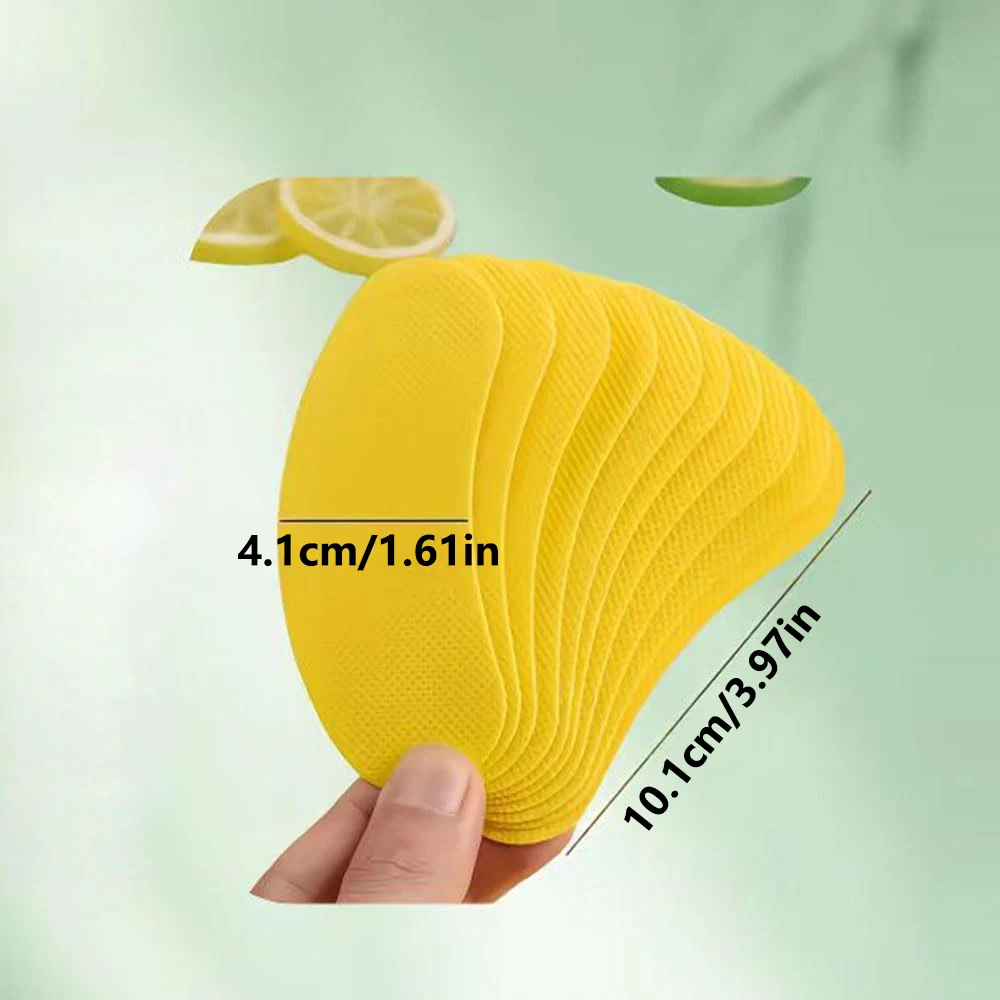 20Pcs Shoes Deodorant Sticker Deodorant Foot Odor Deodorants Sneaker Smell Fresh Fruity Aroma Insole Sterilization Stickers