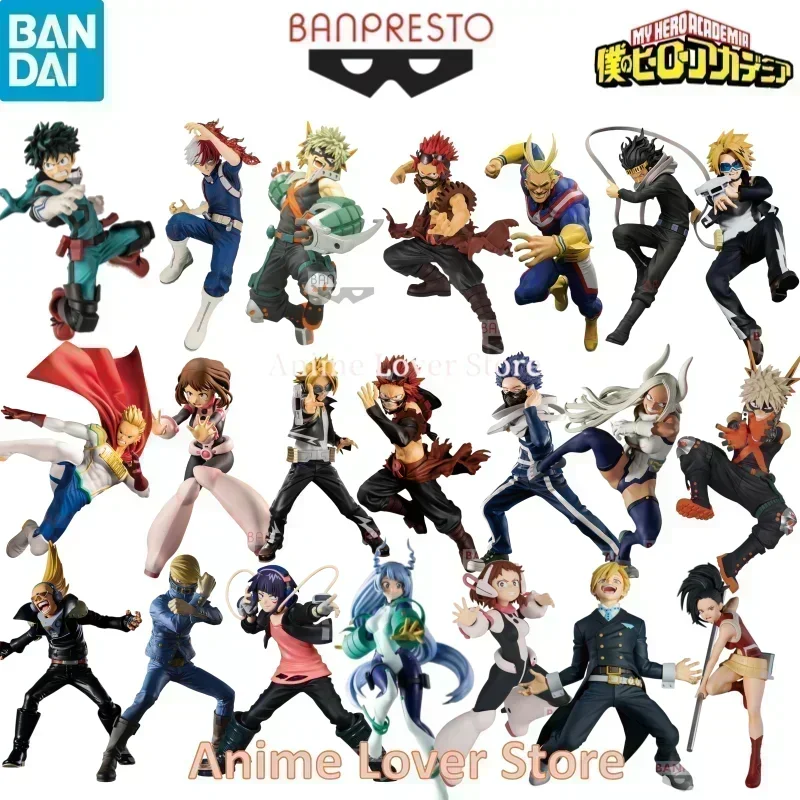 In Stock Bandai Original Banpresto My Hero Academia THE AMAZING HEROES Midoriya Izuku Bakugou Katsuki Anime Figure Toys