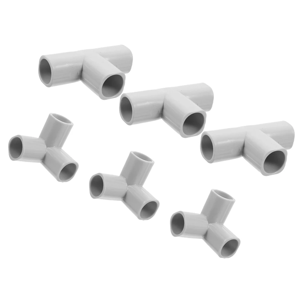 6 قطعة 3 طريقة المحملة تركيبات سياج أمان داخلي اكسسوارات موصلات بلاستيكية لروضة اللعب هيكل قابل للفصل المناسب #4