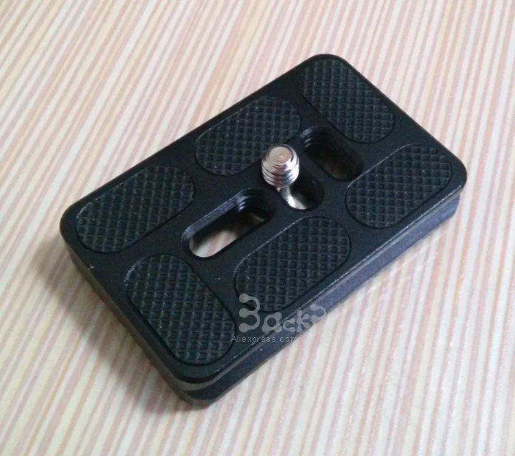 Placa de liberación rápida Universal para cámara Arca Swiss Benro, accesorios de estudio fotográfico, PU60, 10 unidades