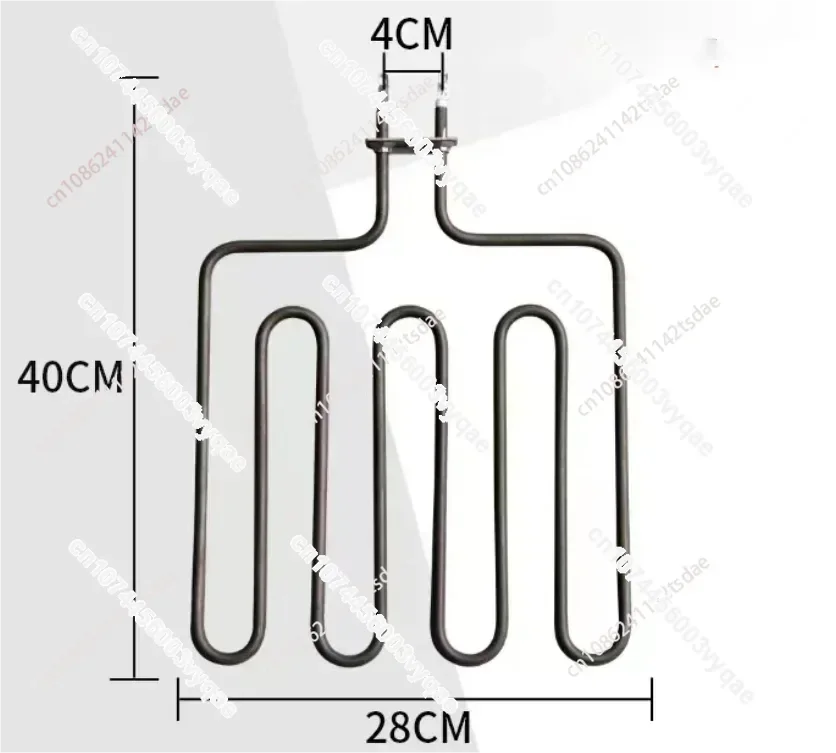 عنصر تسخين كهربائي من الفولاذ المقاوم للصدأ 220 فولت 2000 وات/2500 وات للفرن والساونا والموقد وسخان الخبز الهوائي #2
