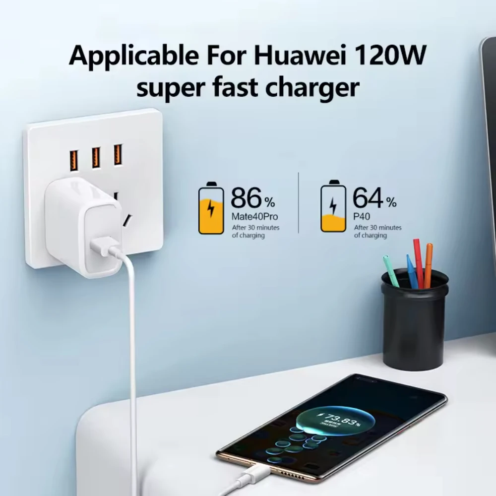 NNBILI 10A 120W Super Fast Charging USB Type C Cable for Huawei P60 USB-C Phone Data Cord for Xiaomi 14 Redmi Oneplus 11 POCO