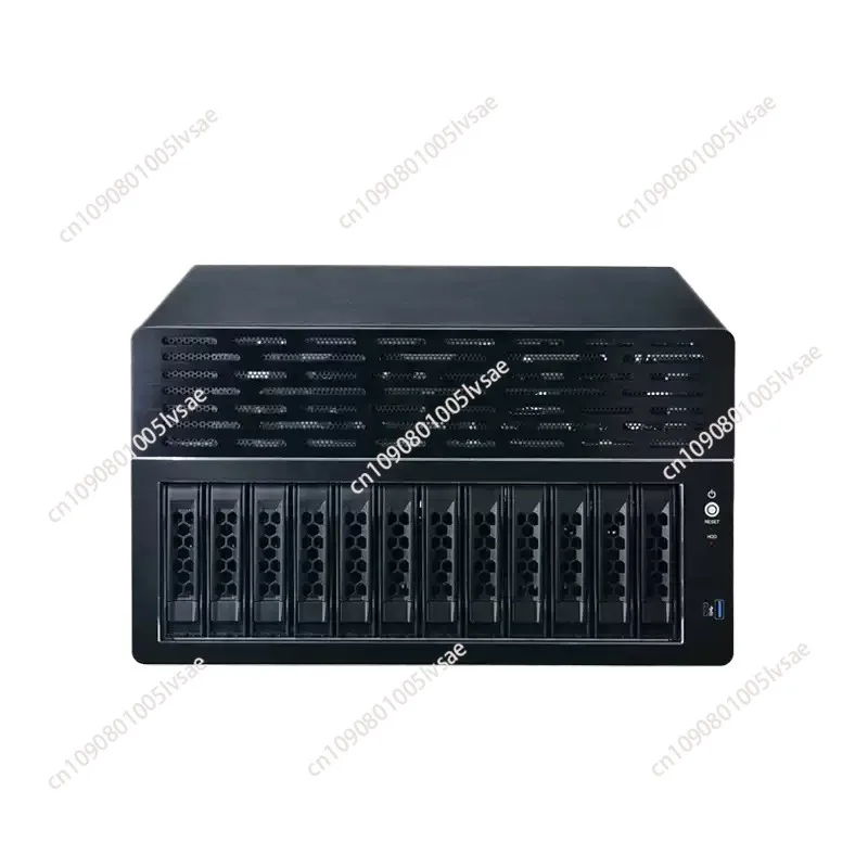 The Nas Series 12-disk Server Hot-swappable Chassis Supports ATX Motherboard Network Data Storage Industrial Control Devices