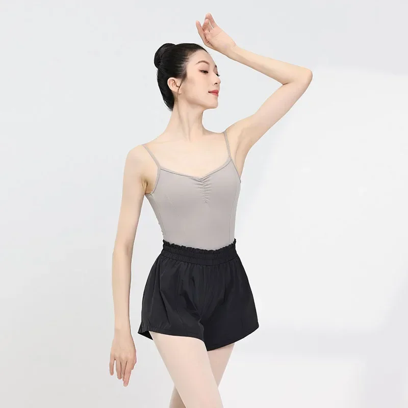 Pantalon Court de brevde Ballet pour Adulte, Vêtement d'Extérieur Simple et Moderne, 03/Confortable, Taille Haute