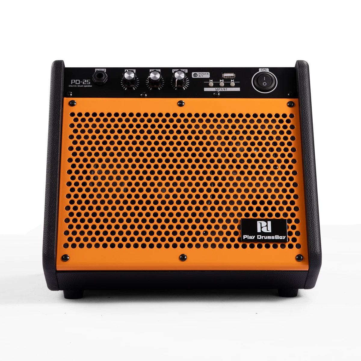 

PD's Latest Design Electric Drum Speaker Medium Density Fiberboard Shell Portable and Hot Selling