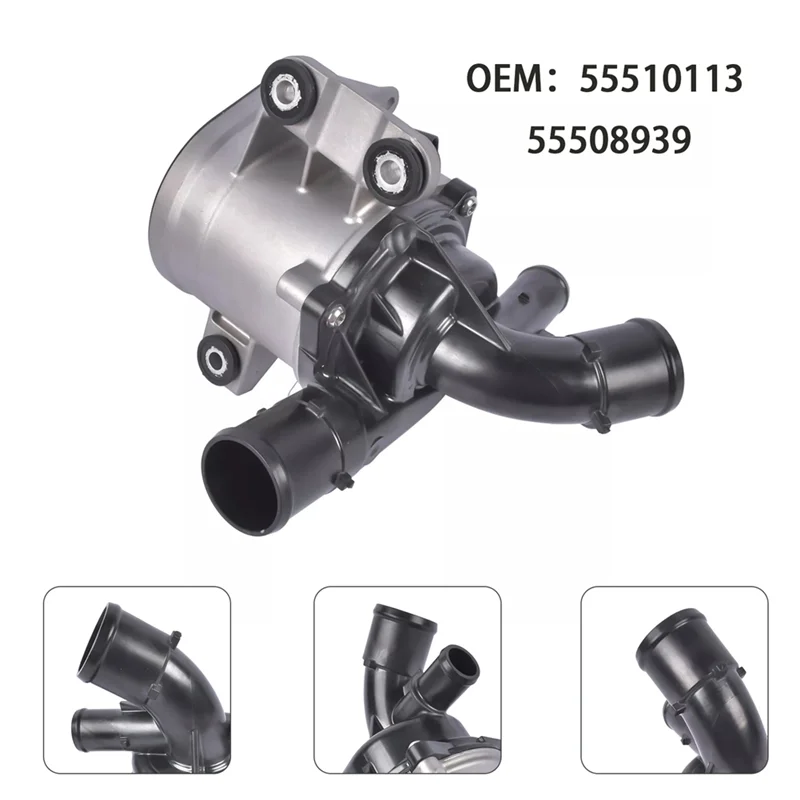 

55510113 55508939 New Coolant Water Pump Fits For Cadillac XT4 XT5 XT6 Chevy Blazer 2019-2025