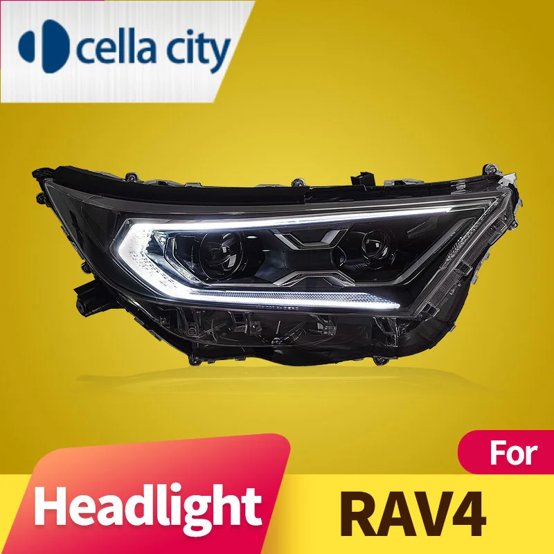 

Car Styling Head Lamp for Toyota RAV4 Headlights 2019-2021 New Rav4 LED Headlight Projecto Lens DRL Automotive Accessories