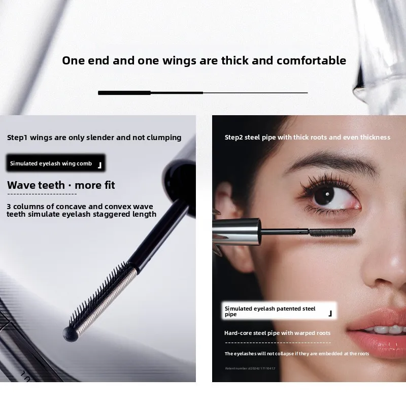 Judydoll Hardcore Hold Waterproof Sweatproof Lengthening Curling Mascara & Lash Primer - Smudge-proof Long-lasting Volume Makeup