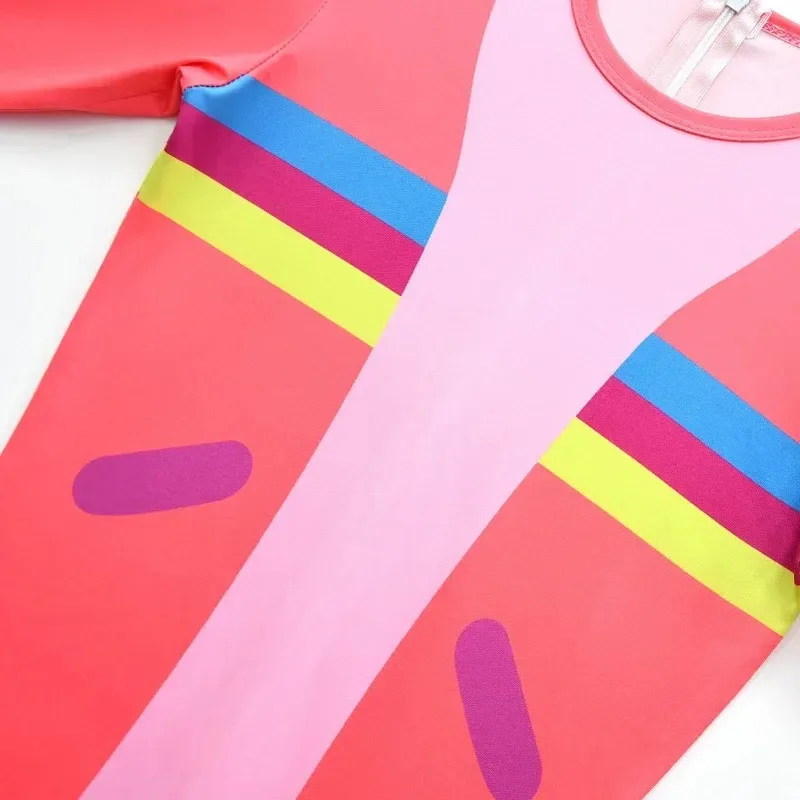 Crianças as criaturas casos traje anime cosplay sam neve bodysuit kit casey macacão máscara meninos cos ternos de halloween para crianças