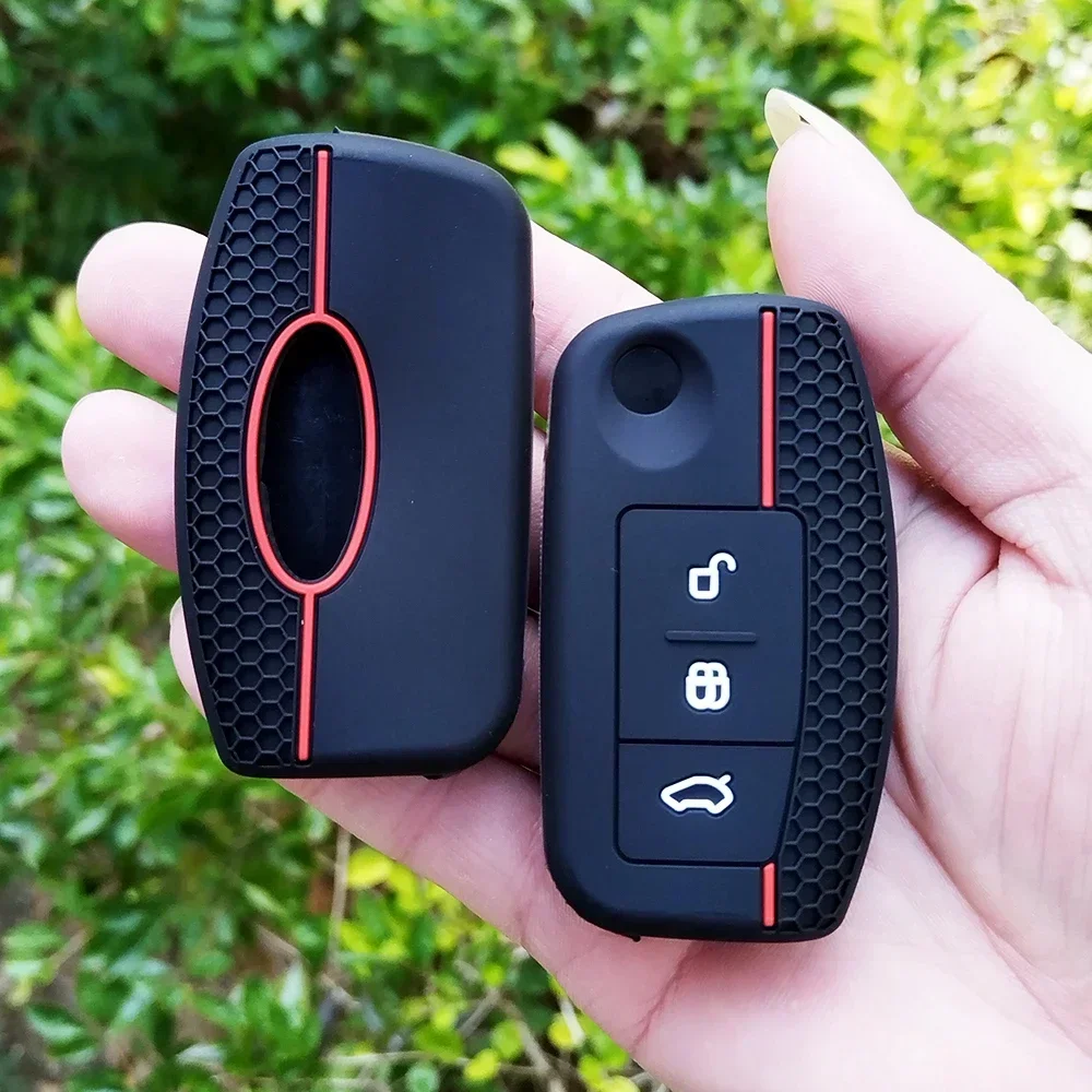 

Car Folding Key Case Cover Shell for Ford Focus 2 3 Ecosport C-Max S-Max Ka Mondeo Kuga Galaxy Fiesta Keychain Accessories
