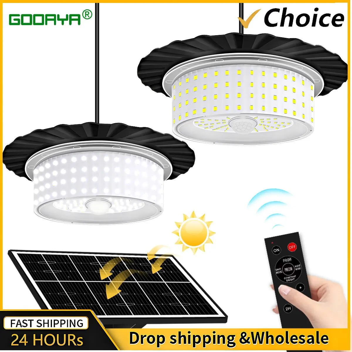 

1pcs Portable Solar Pendant Light Indoor Outdoor 360°Glow 244LED Waterproof Solar Light for Shed Camping Gazebo With 5 Modes