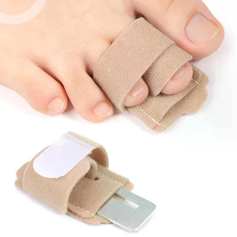 1Pcs Hammer Toe Straightener Toe Splints Bandages For Correcting Hammertoe Crooked & Overlapping Toes Protector