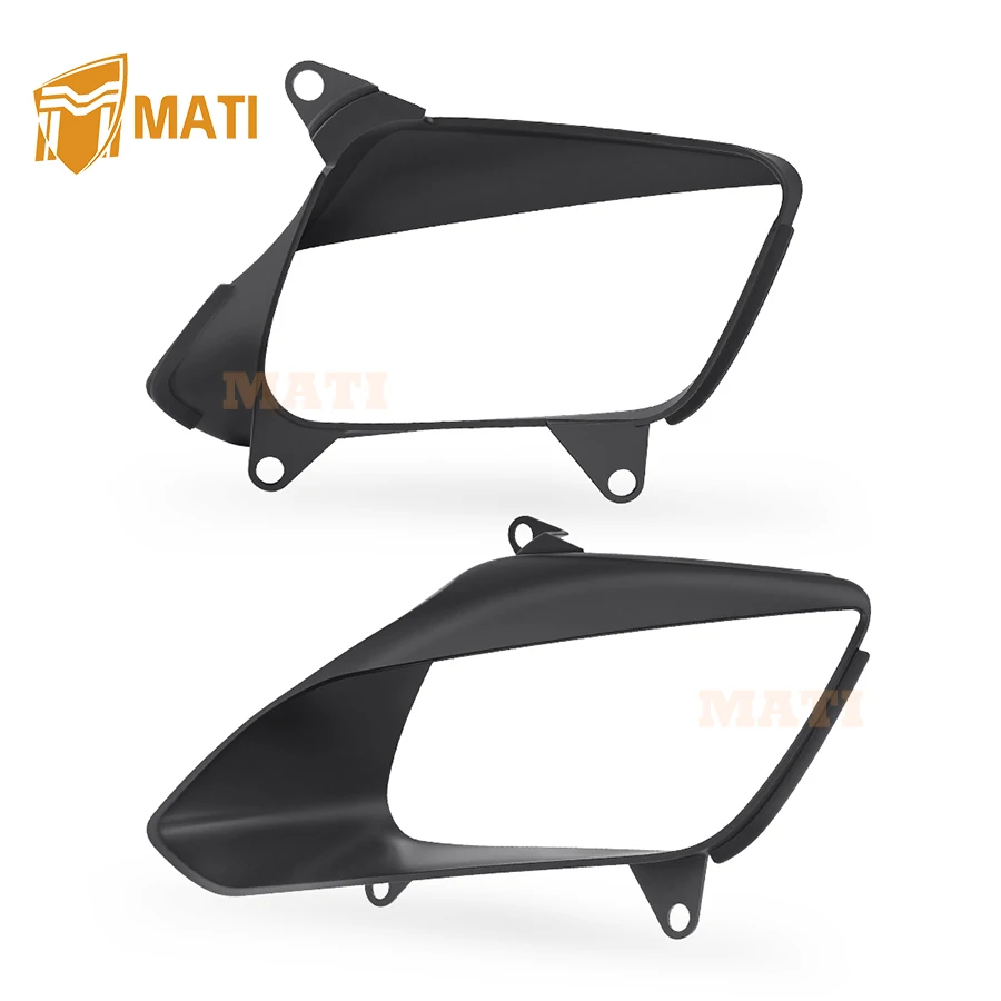 M MATI Right & Left Head Light Cover Case For Kawasaki V Force 700 KFX700 2004-2009 2011 14091-0062-6Z 14091-0061-6Z