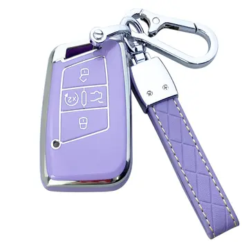 適用於大眾 Atlas Arteon Golf Jetta Passat Tiguan Taos 和Satda Kodiaq Superb 的鑰匙圈保護套 10 最佳銷售 福斯高爾夫 - №5