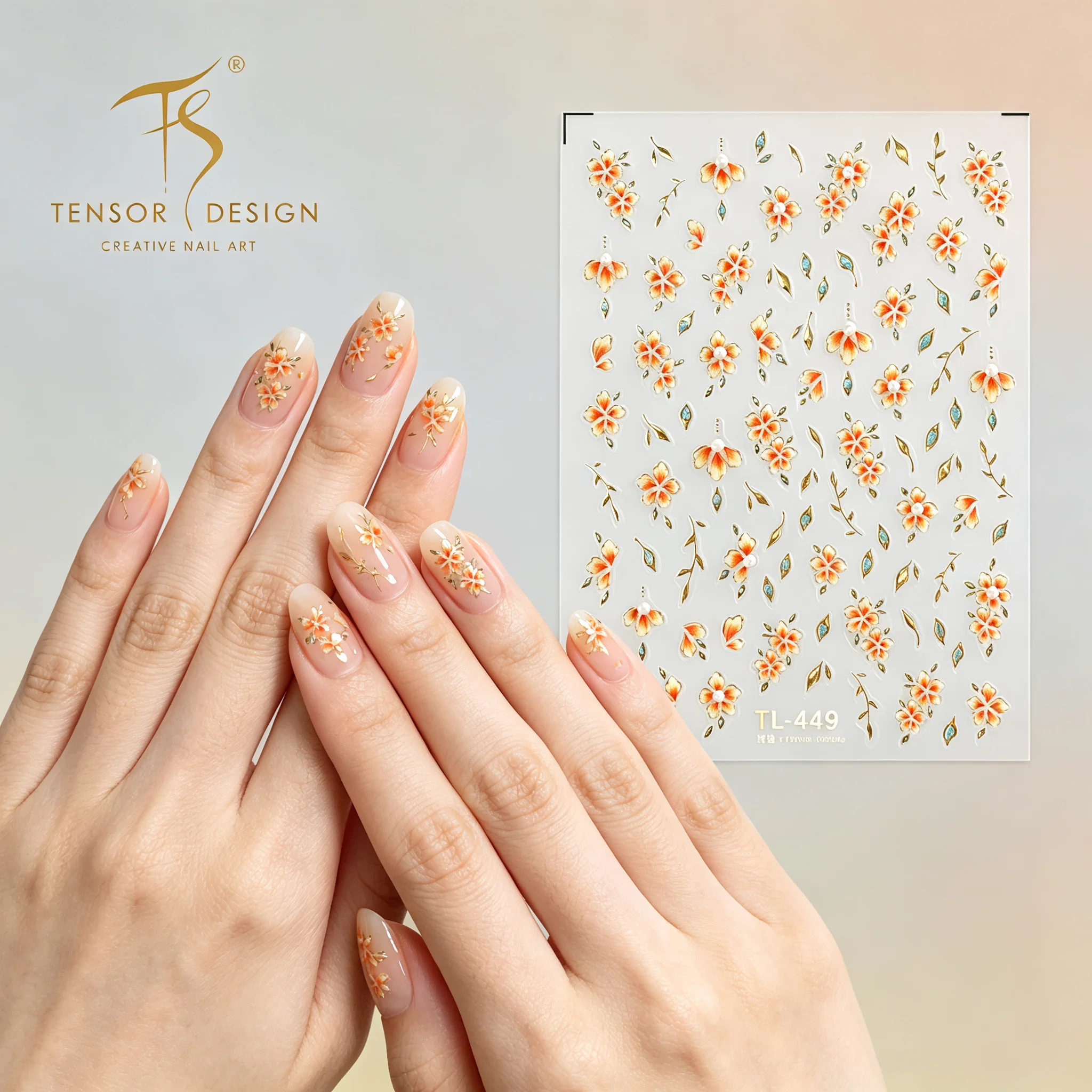 ملصقات أظافر تينسور نيل بتصميم - مراجعة Nail Art Elegan وسعره
