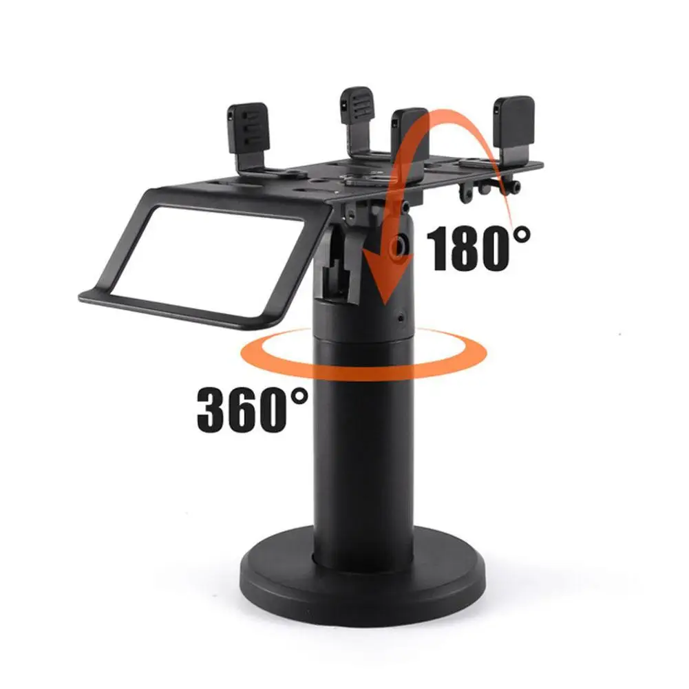 Pos Machine Stand Adjustable Pos Display Holder Rotatable Machine Cashier Display POS Machine Counter Card Stand Credit Bra E4F5