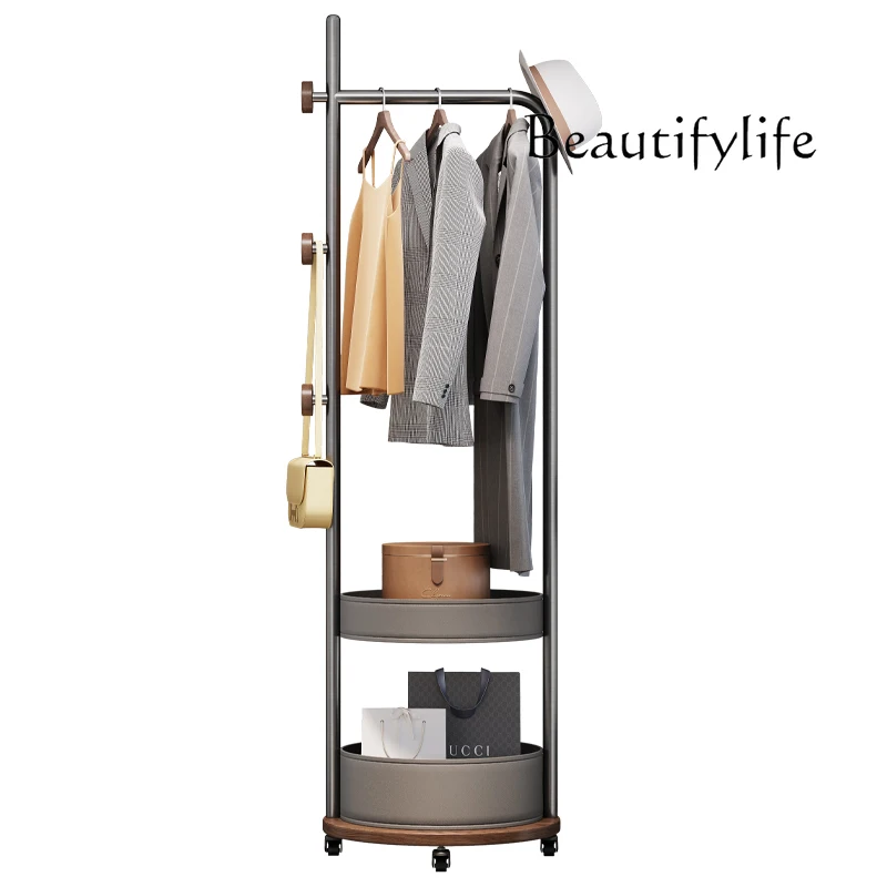 

Stainless steel hanger bedroom floor-to-ceiling home living room premium coat rack simple rack