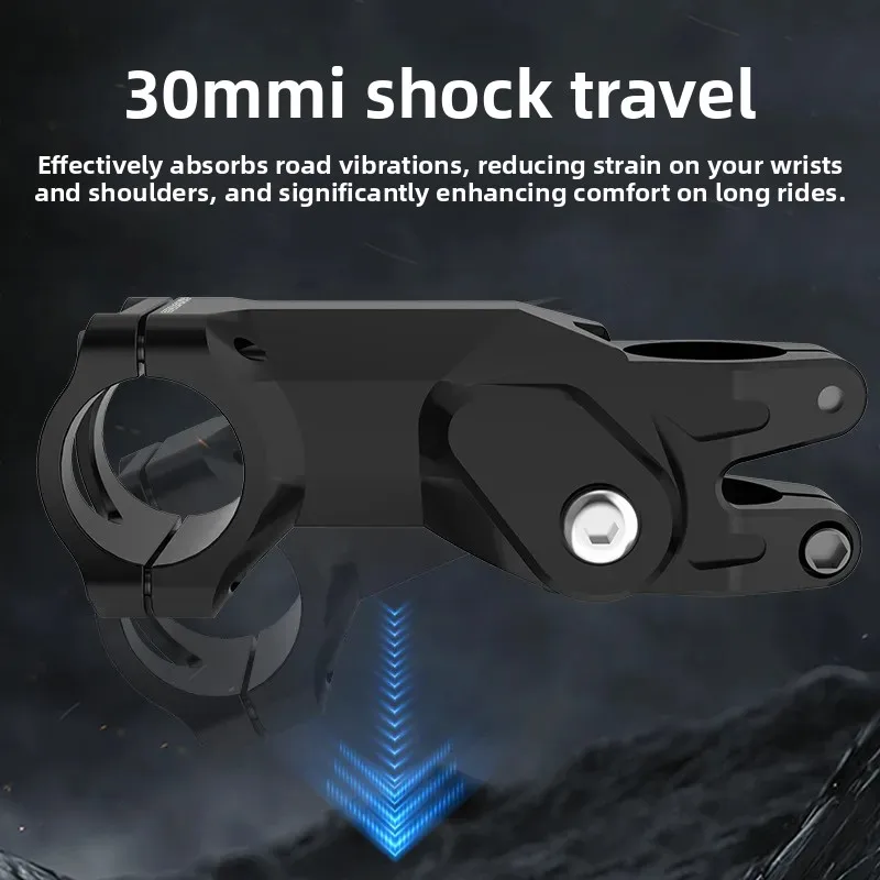 Mountain bike adjustable handle stand 31.8mm off-road bike handlebar aluminum alloy shock absorber riser