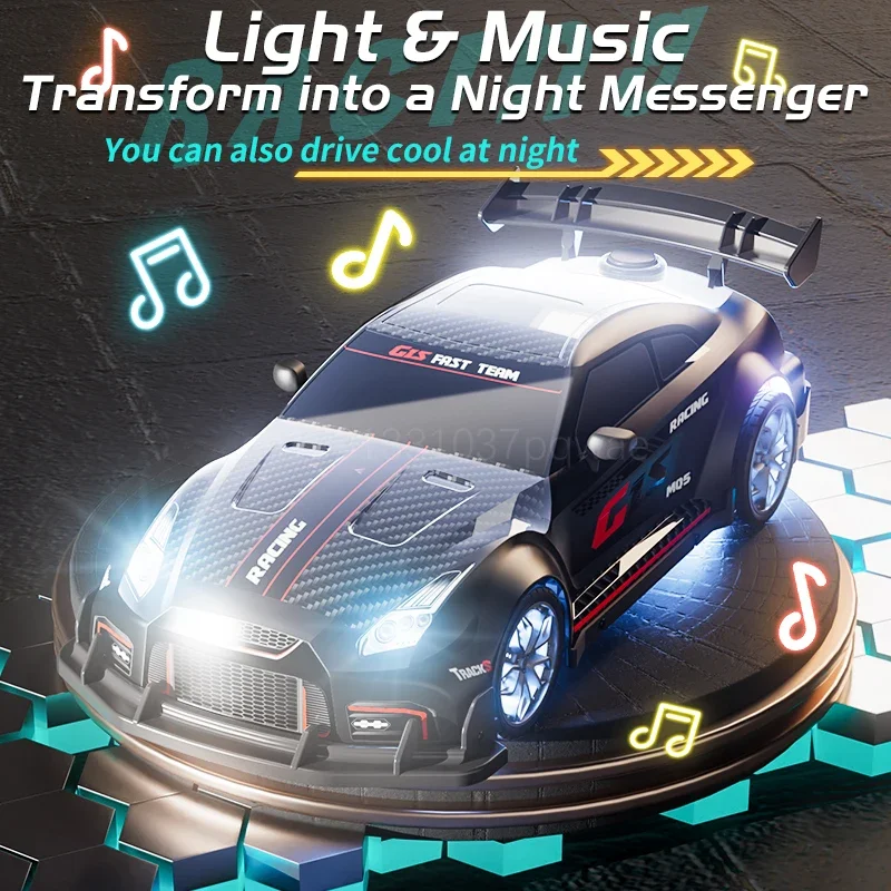 센닉숑 원격 조종 스프레이 드리프트 카 RC 고속 레이싱 차량 전문 특수 레이싱 대회용 어린이 장난감