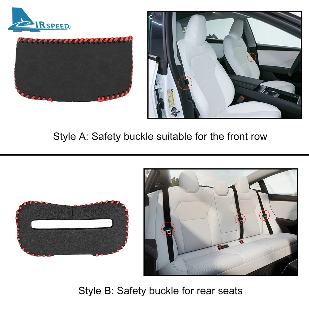 Set 5 Copricintura Di Sicurezza In Silicone Nero Per Auto – Protezione Anti-collisione Per Fibbie E Cinture, Universale