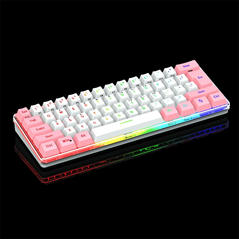 Keys PBT Doubleshot Backlit Keycaps Set OEM Profile for MX Mechanical Gaming Keyboard ANSI GH60 RK61/ALT61/Annie/poker GK61