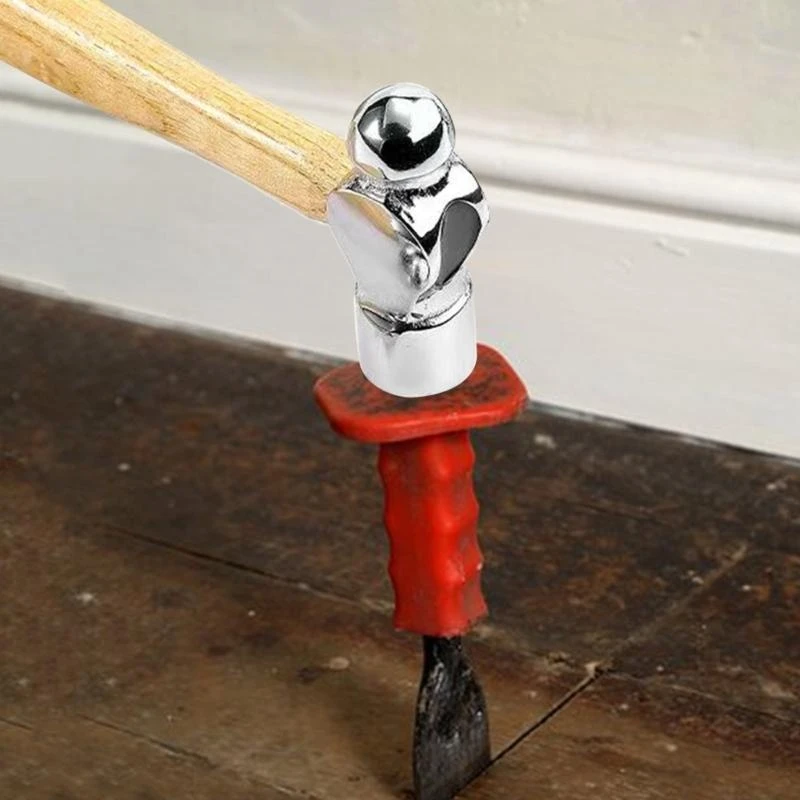 

2Pcs Round Head Hammers Mini Hammer Balls Hammer with Wooden Handle for Leathers