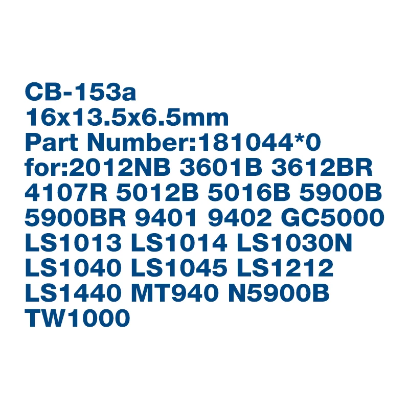 CB153 CB-153A Carbon Brush for Makita Circular Saw N5900B LS1040 LS1045 1030N Aluminum Machine Parts Replacement