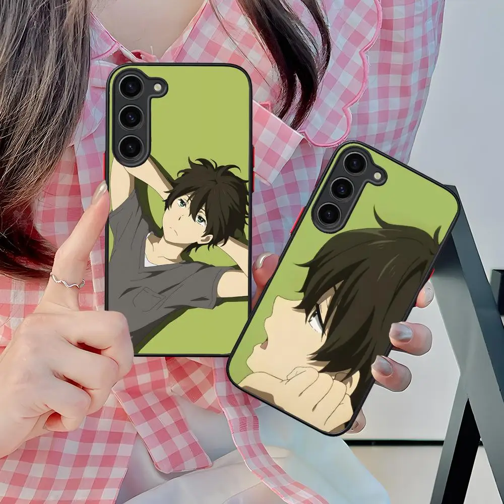 Hyouka Oreki Hotarou Silicone Mobile Phone Case for Samsung Galaxy S26 S25 S24 S23 S22 S21 Plus FE Ultra Colorful Cover