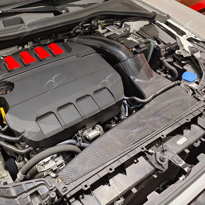 Geeignet für A3 S3 1.8 2.0T Neue Automobilteile Kohlefaser-Kaltansaugsystem-Kit Kaltansaugfiltrationssystem