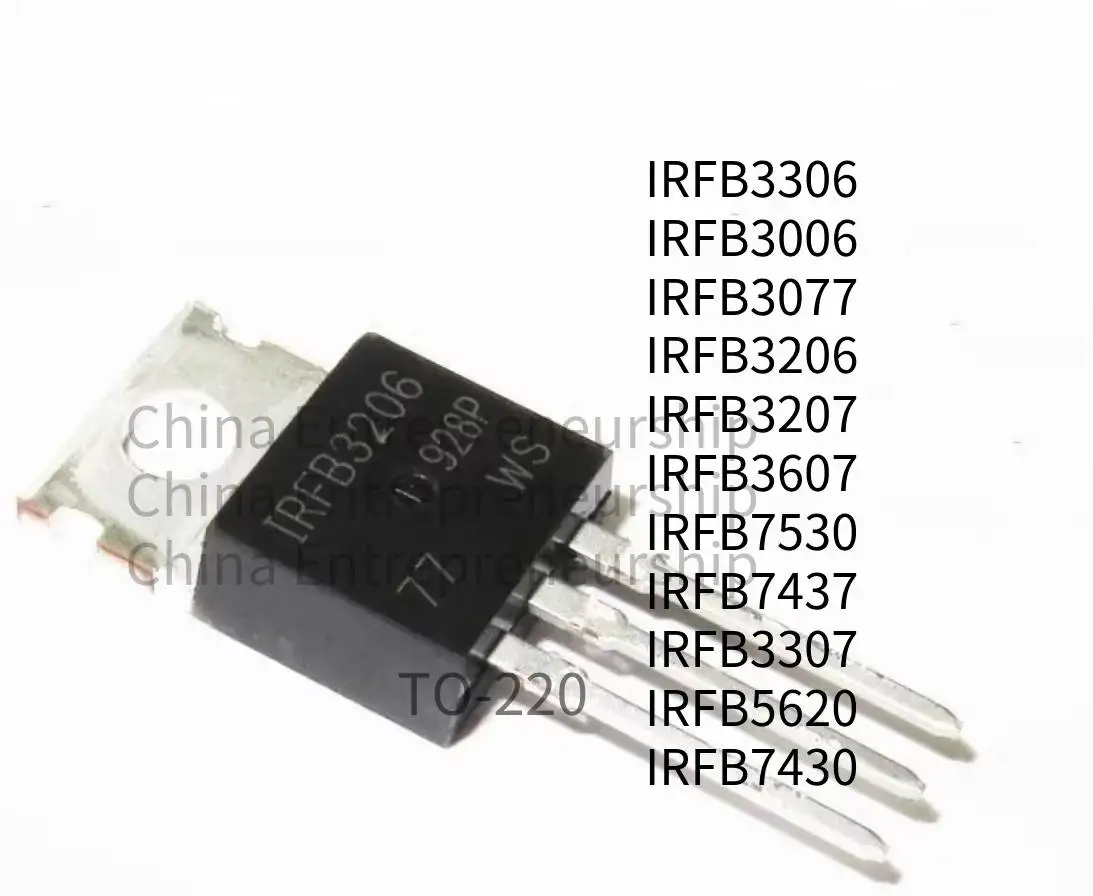 5PCS/LOT IRFB3306 TO-220 IRFB3306PBF IRFB3006 IRFB3077 IRFB3206 IRFB3207 IRFB3307 IRFB3607 IRFB5620 IRFB7530 IRFB7437 IRFB7340