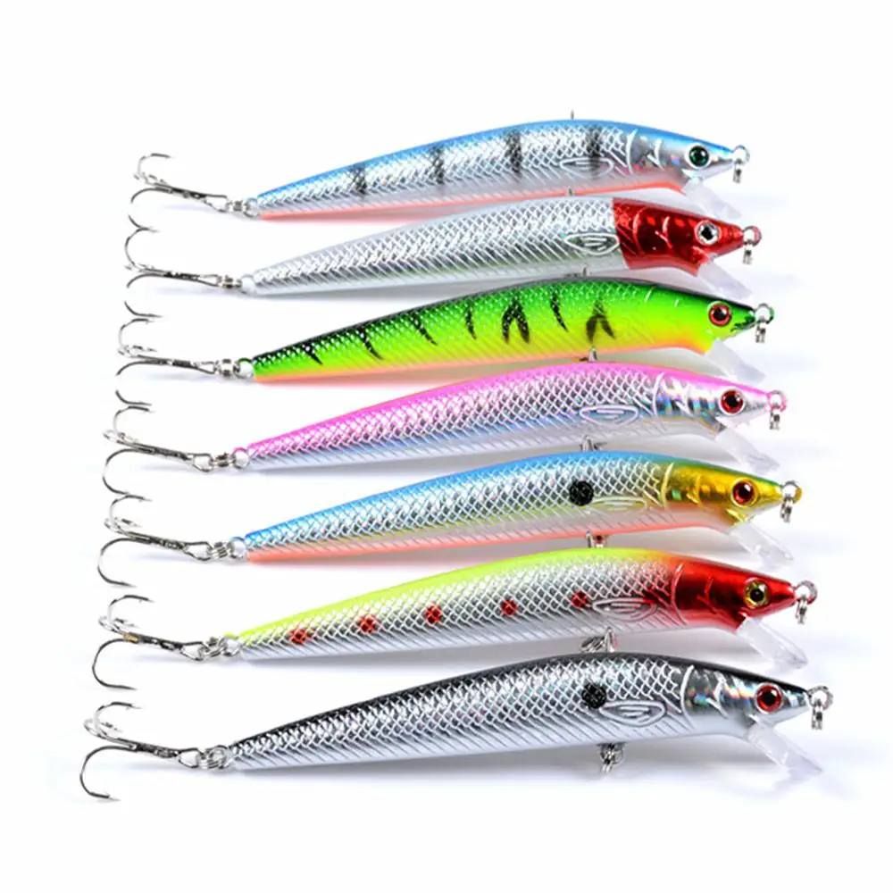 2/4/6PCS Artificial Bait High Rate Of Medium Fish Swimming Coquettish Weight 12.6g Length 11.8cm Fishing Accessories Hard Bait