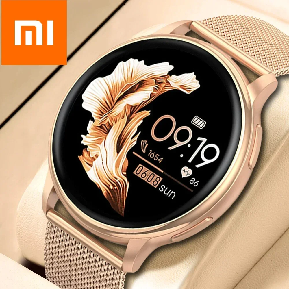 Xiaomi Bluetooth Call Smart Watch Women Steel Watches Men Sports Fitness Tracker Heart Rate Smartwatch For Android IOS G35