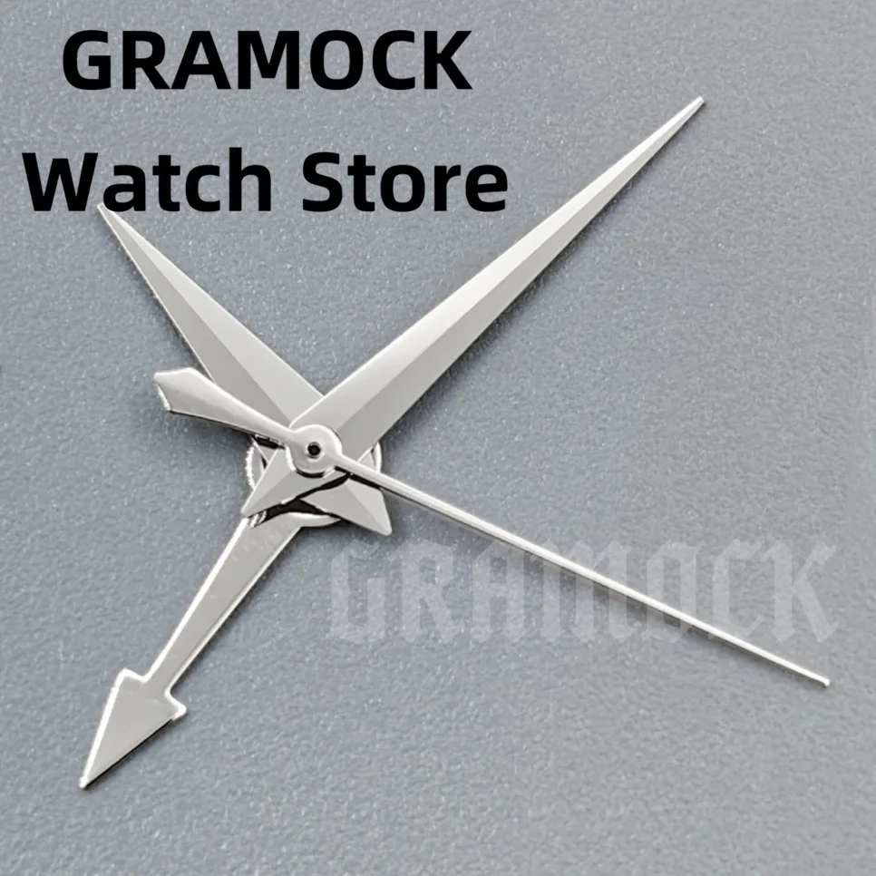 GRAMOCK NH34A 4R34 NH35 Gold Silver Rose Gold GMT Watch Pointers Fit NH34 NH35 Automatic Movement Watch Accessories Set Parts