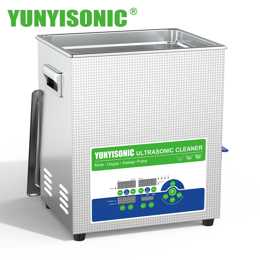 YUNYISONIC High-End Lab Ultrasonic Cleaning Machine 80/120kHz Dual-Frequency For Medical Dental Instruments 1 Year Warranty