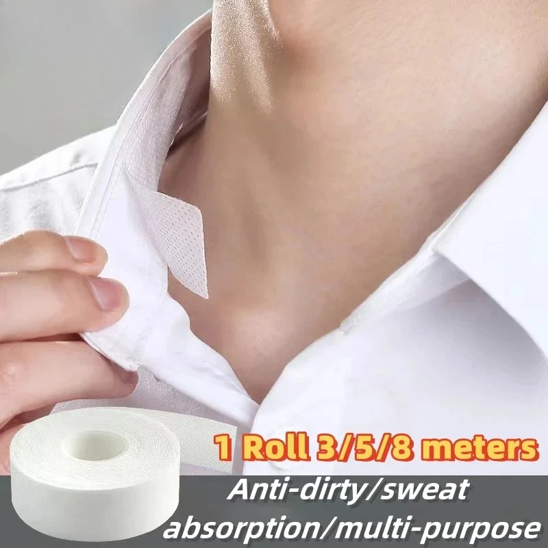 

Self-adhesive Disposable Adhesive Stickers for Shoes Tape Dispenser Hat Shirt Collar Bandages Anti-dirty Grime Protector Film