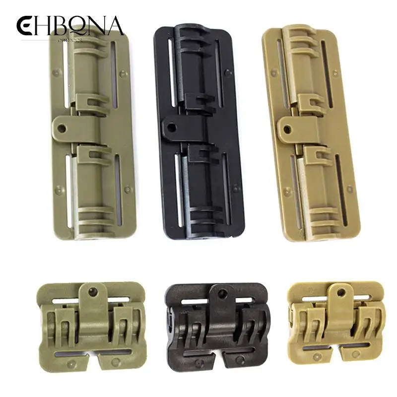 1pic 2023 NEW Tactical Vest quick release buckle slider tactical vest buckle MOLLE strip module strip plastic buckle hinge