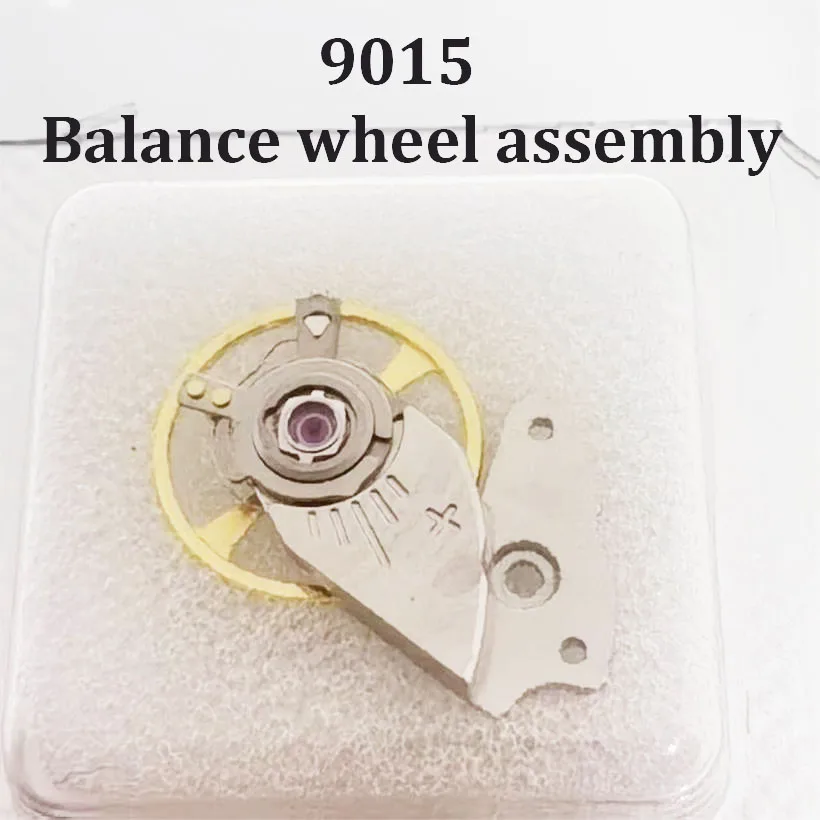 

﻿ Suitable For MIYOTA 9015 Mechanical Movement Balance Wheel Full Swing Clamp Plate Complete Set Swing Watch Movement Accessorie
