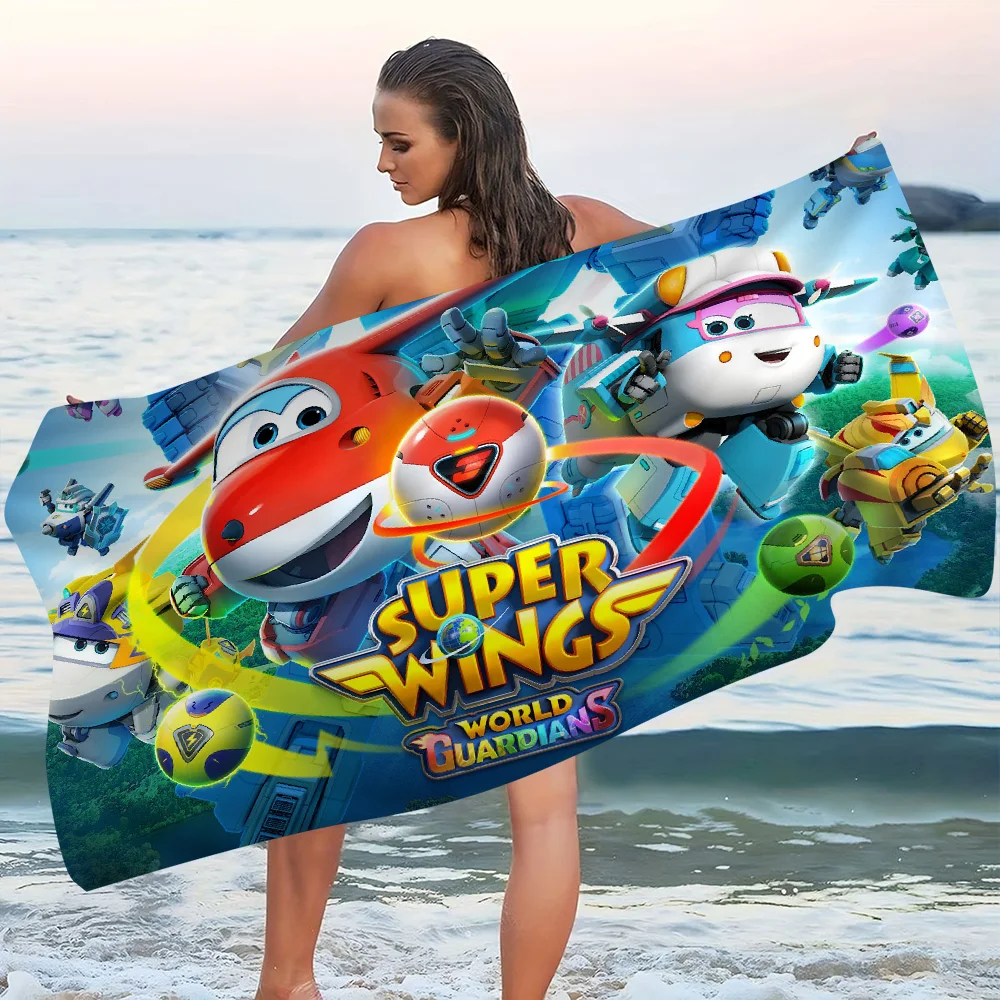 

Super Wings Big Microfiber Beach Towels Quick Dry Towel Sand Beach Towels Pool Towel For Travel Swim Pool Yoga