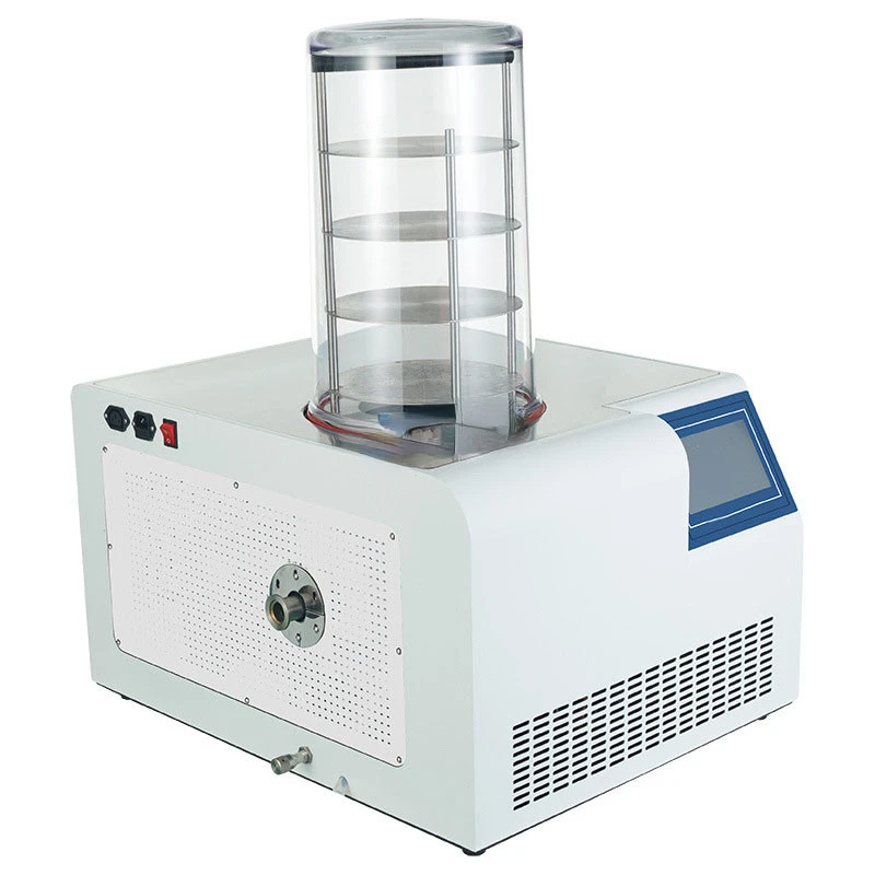 

Laboratory Food Fruit Drying Machine Starch Herb Dehydrator Vacuum Freeze Dryer Mini Freeze Drying Machine