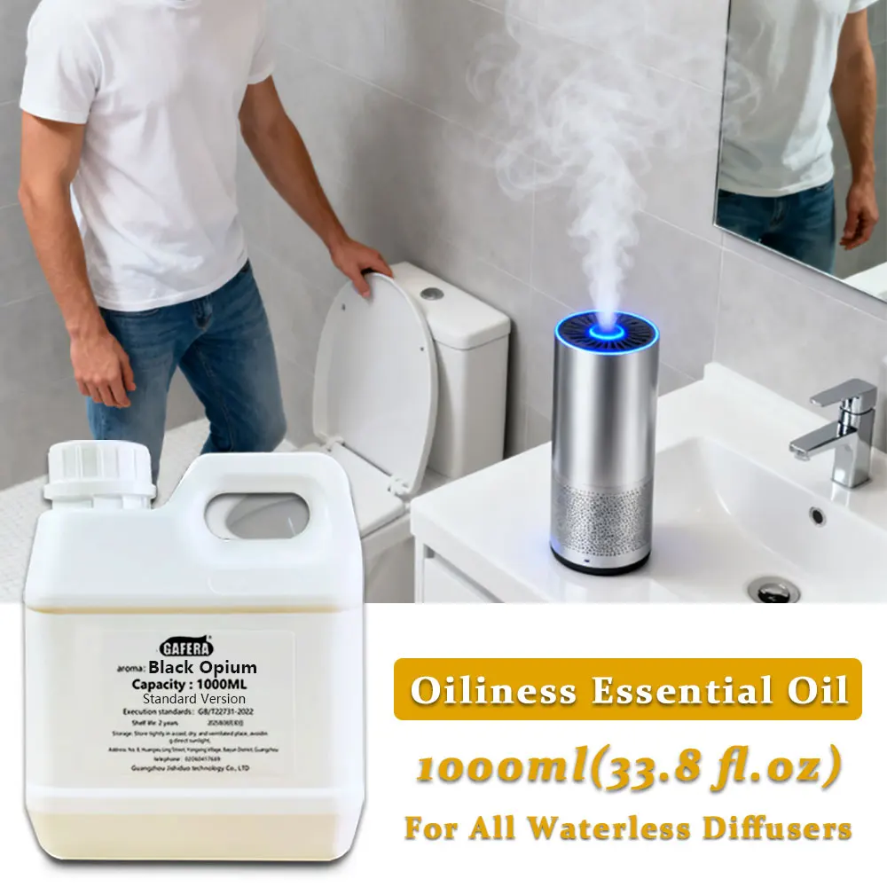 

Эфирные масла GAFERA 1000 мл (33,8 жидких унции), черные эфирные масла Opium/Kempinski — для всех безводных диффузоров, ароматерапевтическое масло с диффузором