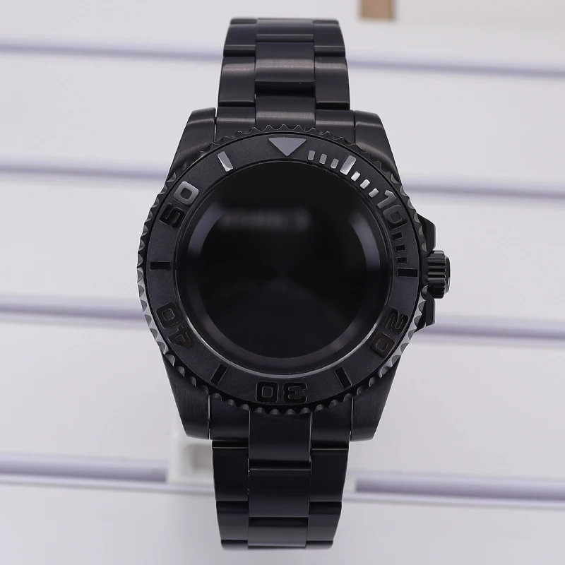 20ATM Diver 40mm High Quality NH35 NH36 Watch Case Bands 120 Clicks for NH35 NH36 NH34 ETA 2824 8215 Movt GMT SUB Cases Sapphire