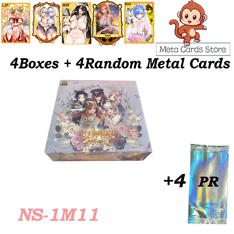 Goddess Story NS-1M11 Collection Cards Booster Box Girl Party Swimsuit Game Card Child Kids Table Toys For Family Birthday Gift