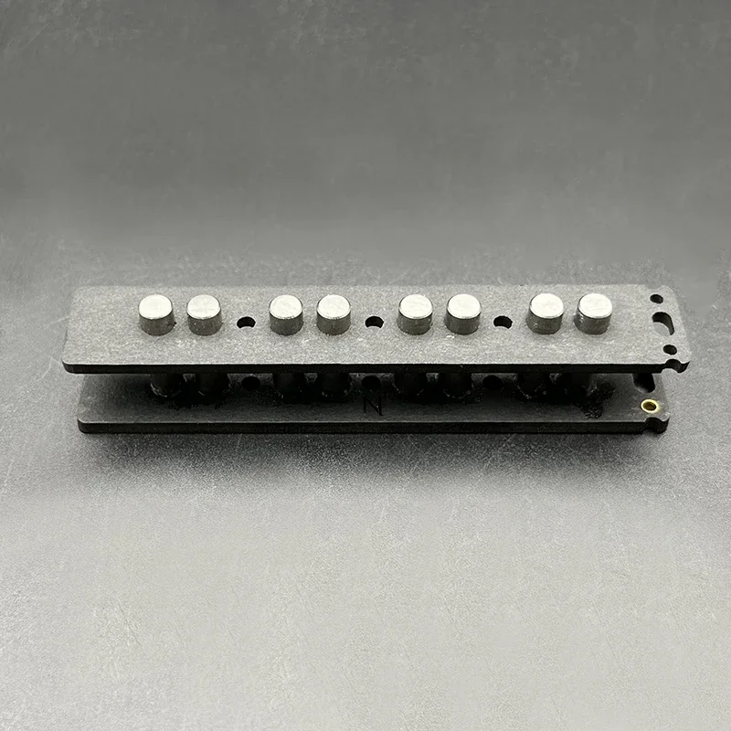[Pickup DIY Kits] Alnico 5 4JB Pickup Kits- Fiber Bobbin/Alnico V Pole Piece/Waxed Cloth Cable for Alnico 5 4-String Jass Bass